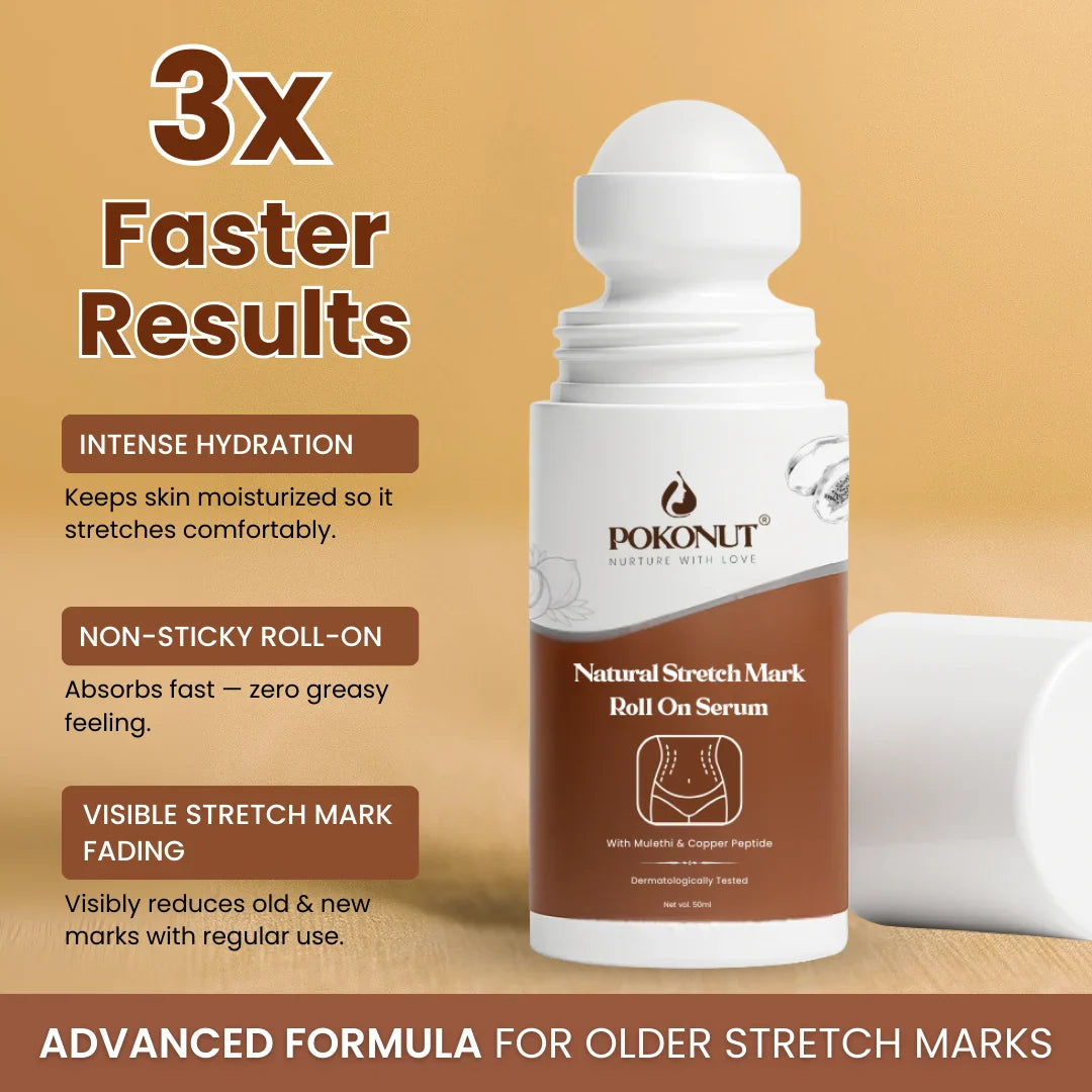 🎁 Stretch Mark Roll On - Starter Pack -50ml