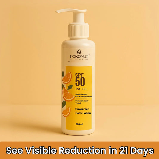 Pokonut Sunscreen Body Lotion | SPF 50 PA+++ | 200ML