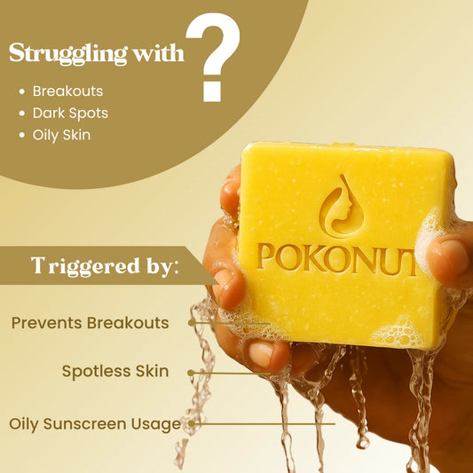 Pokonut Kojic acid soap