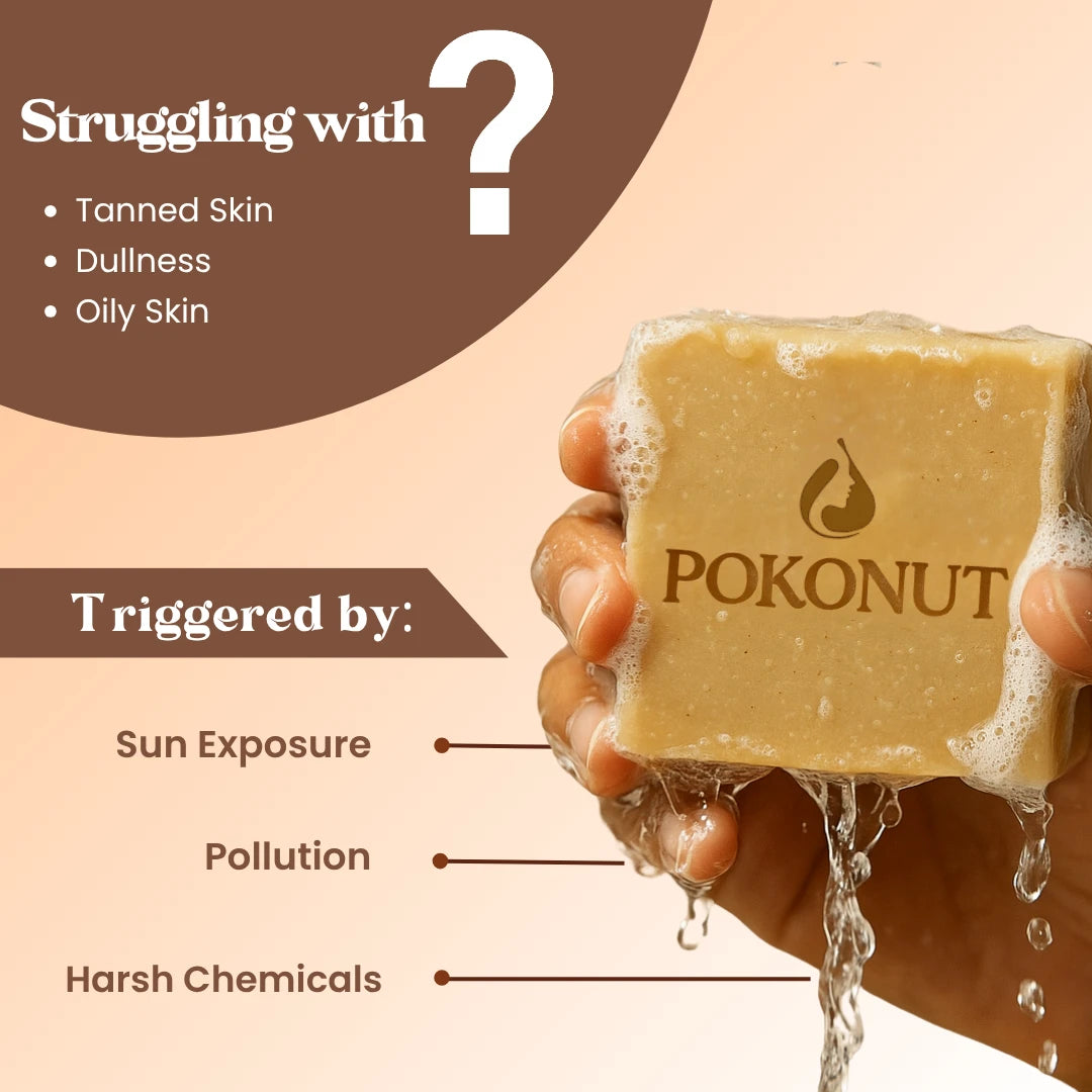 Pokonut Tan Removal Soap