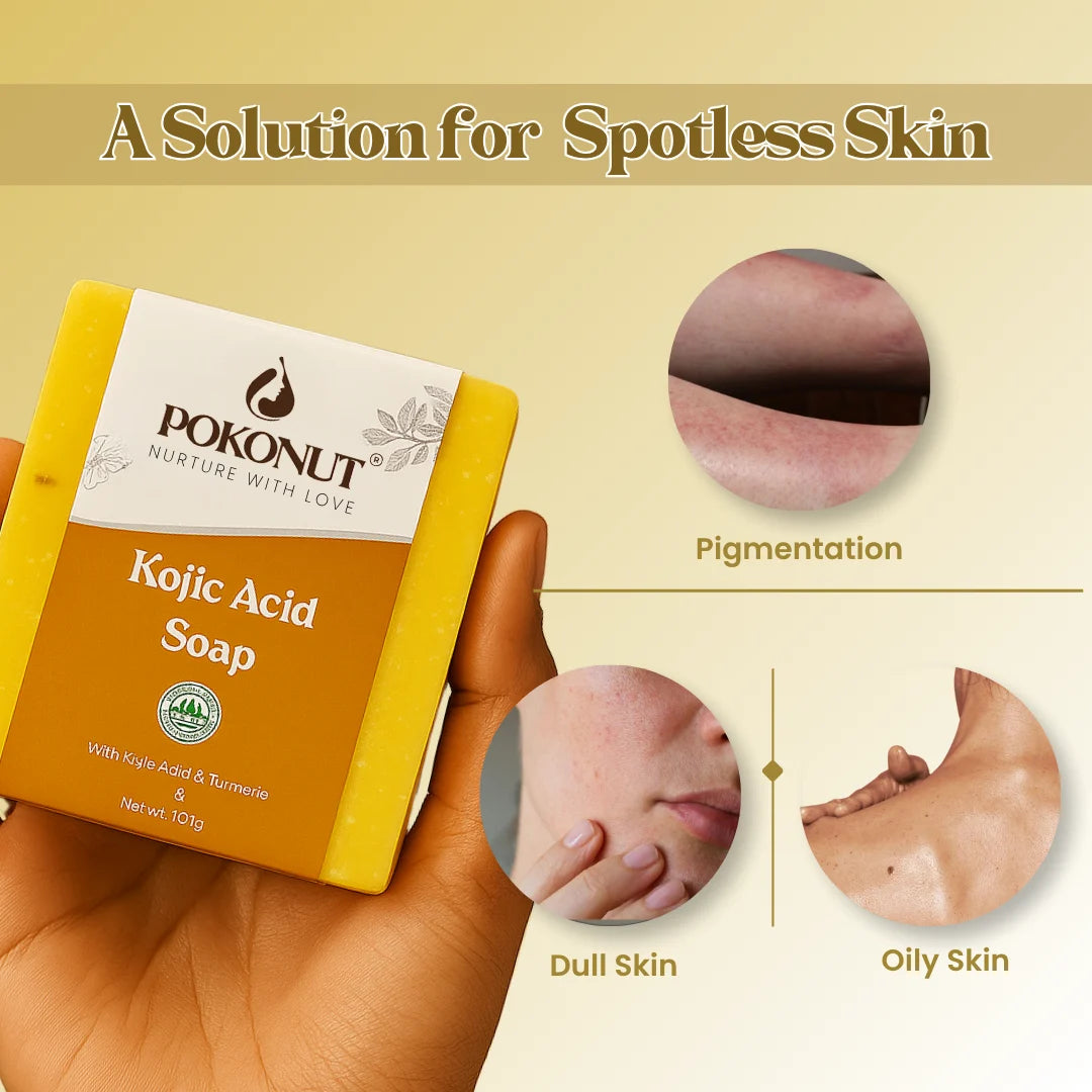 Pokonut Kojic acid soap