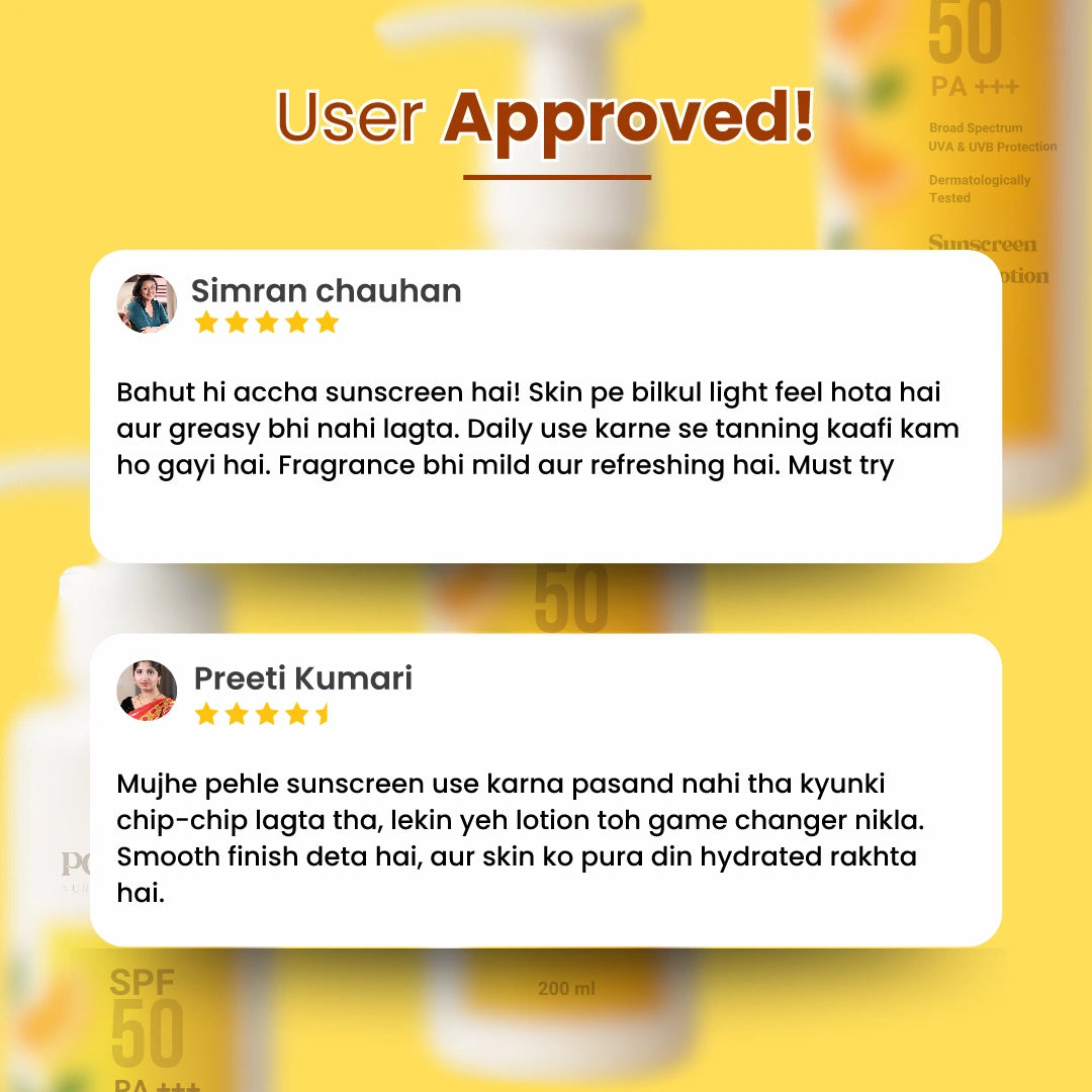 Pokonut Sunscreen Body Lotion | SPF 50 PA+++ | 200ML