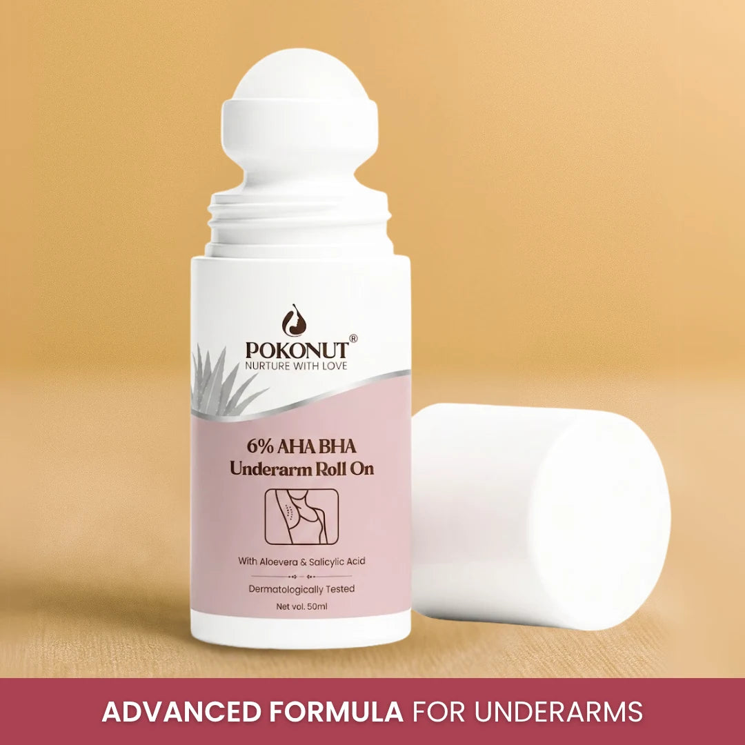 🎁 6% AHA BHA Underarm Roll On - Pack of 1