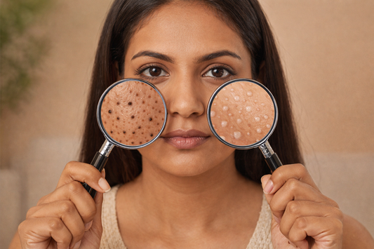 Difference Between Blackheads and Whiteheads