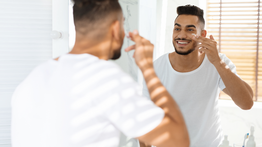Men's skincare enhances confidence, boosts skin health, and prevents aging for a fresh, youthful look.