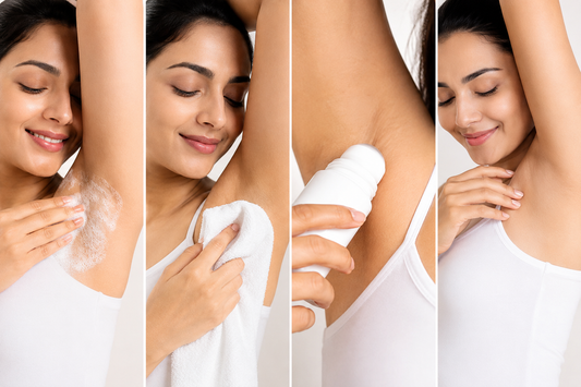 How to Use Underarm Roll On for Dark Underarms