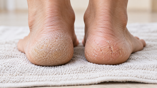 Difference Between Rough Heels and Cracked Heels