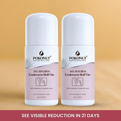 6% AHA BHA Underarm Roll On