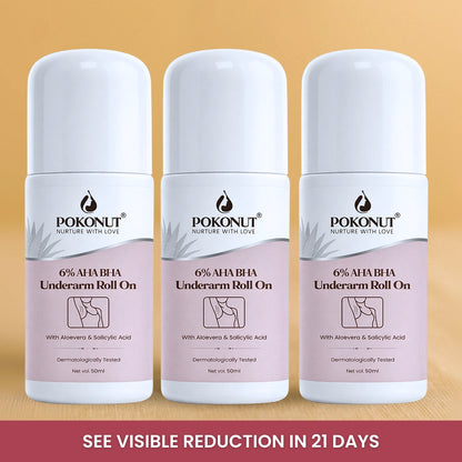 6% AHA BHA Underarm Roll On