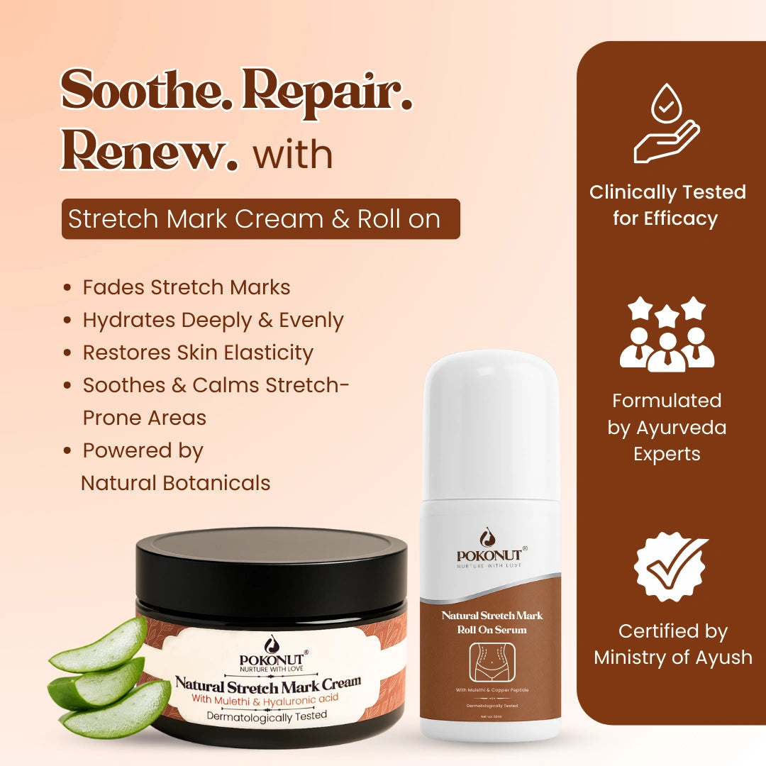 Stretch Mark Repair Combo – Day and Night Care for Visible Results