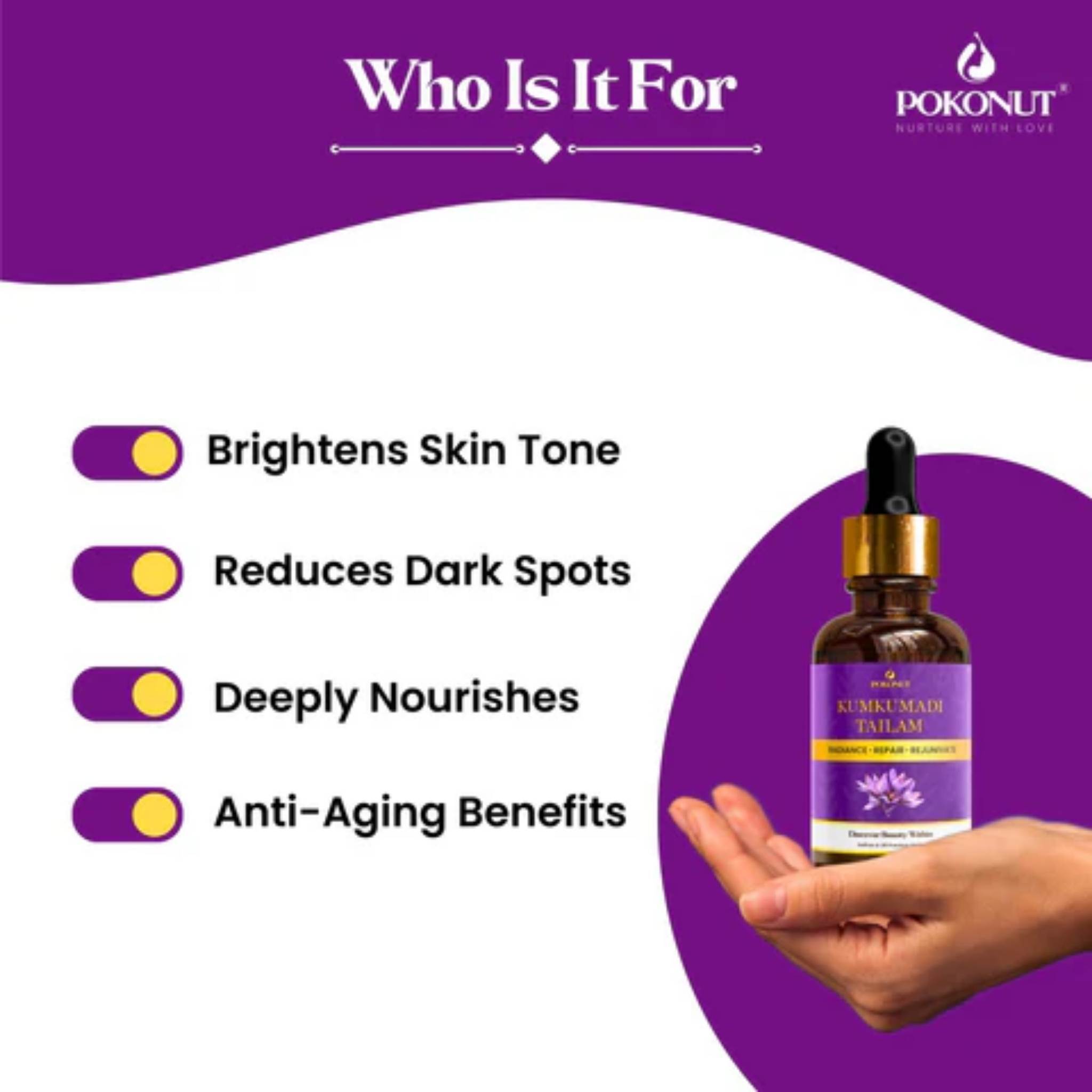 Pokonut Kumkumadi Radiance Kit