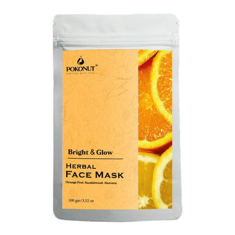 Bright and Glow Orange Face Mask-100g