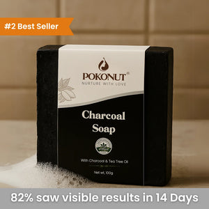 Pokonut Charcoal Soap
