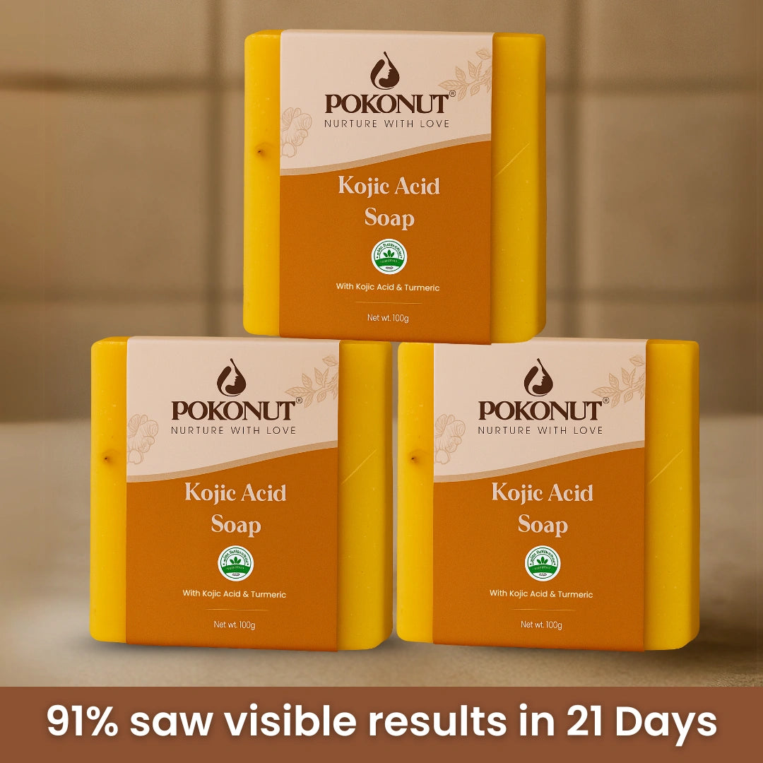 Pokonut Kojic acid soap