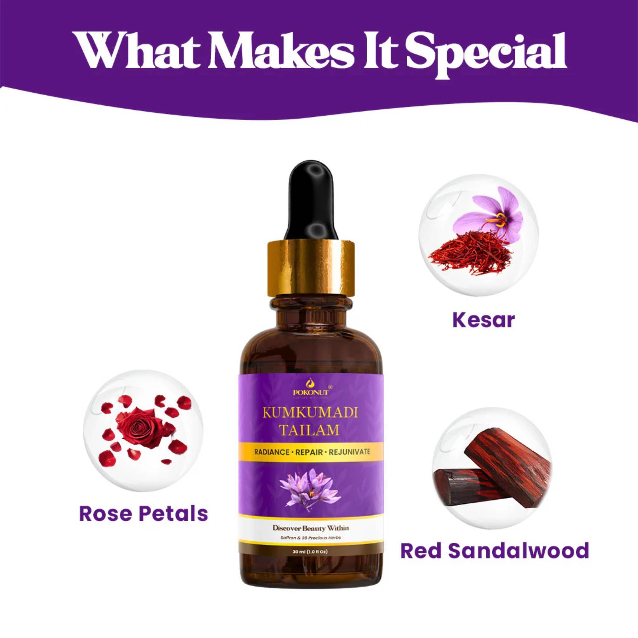 Pokonut Kumkumadi Radiance Kit