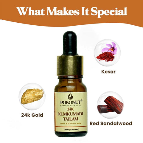 kumkumadi oil for pigmentation,Radiant Skin Elixir Organic Skin Care Natural Glow Oil Anti-Aging Serum Red Sandalwood Skincare 24k Gold Infusion Saffron Skin Benefits Skin Illuminator Collagen Boosting Oil Dark Spot Reduction Acne Scar Remedy Hydrating Facial Oil Skin Elasticity Luminous Complexion Sensitive Skin Care Skin Rejuvenation Ageless Beauty 21-Day Skin Transformation Pokonut Beauty Products Skin Radiance Serum