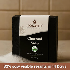 Pokonut Charcoal Soap