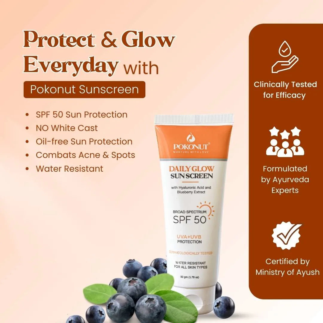 Natural Sunscreen SPF 50 with UVA+UVB protection