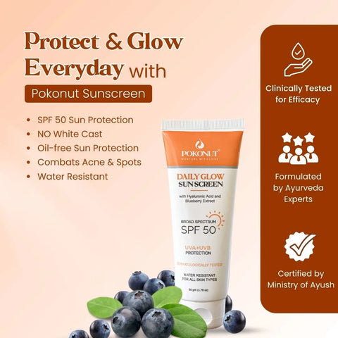 Natural Sunscreen SPF 50 with UVA+UVB protection