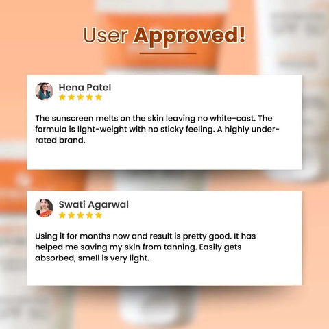 Natural Sunscreen SPF 50 with UVA+UVB protection