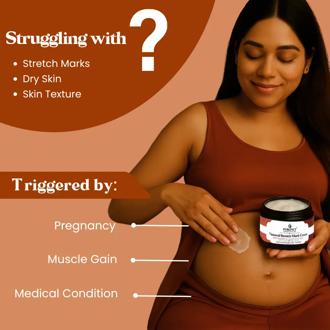 Pokonut Stretch Mark Cream
