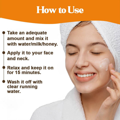 Tan Removal Orange Peel Face Mask - 100g