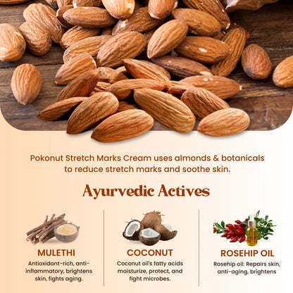 Pokonut Stretch Mark Cream