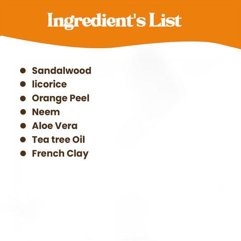 Tan Removal Orange Peel Face Mask - 100g