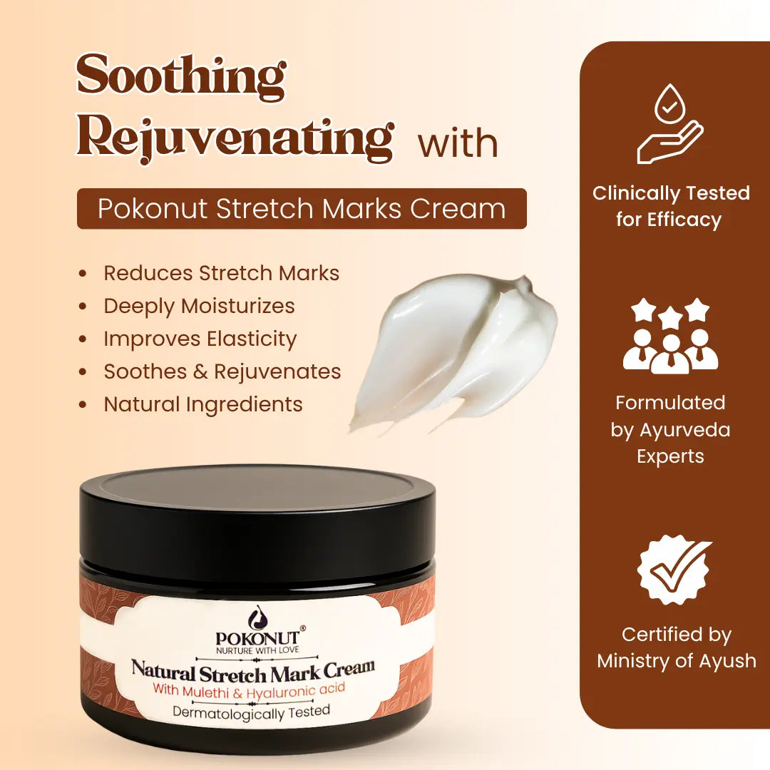 Pokonut Stretch Mark Cream