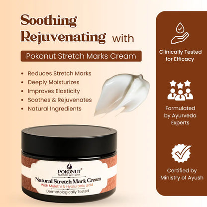 Pokonut Stretch Mark Cream