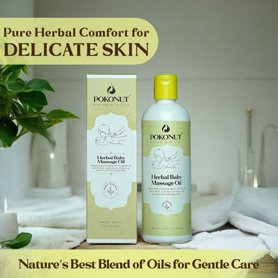 Herbal Baby Massage Oil-200ml