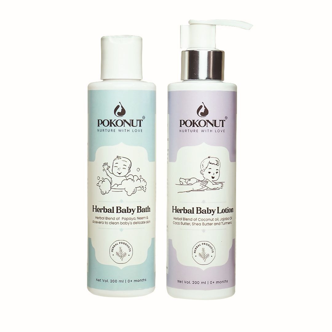 Baby Lotion Combo, Baby bath+ Baby Lotion.