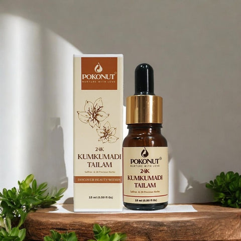 Best Kumkumadi Tailam Oil for Face | Best Kumkumadi Oil | Pokonut