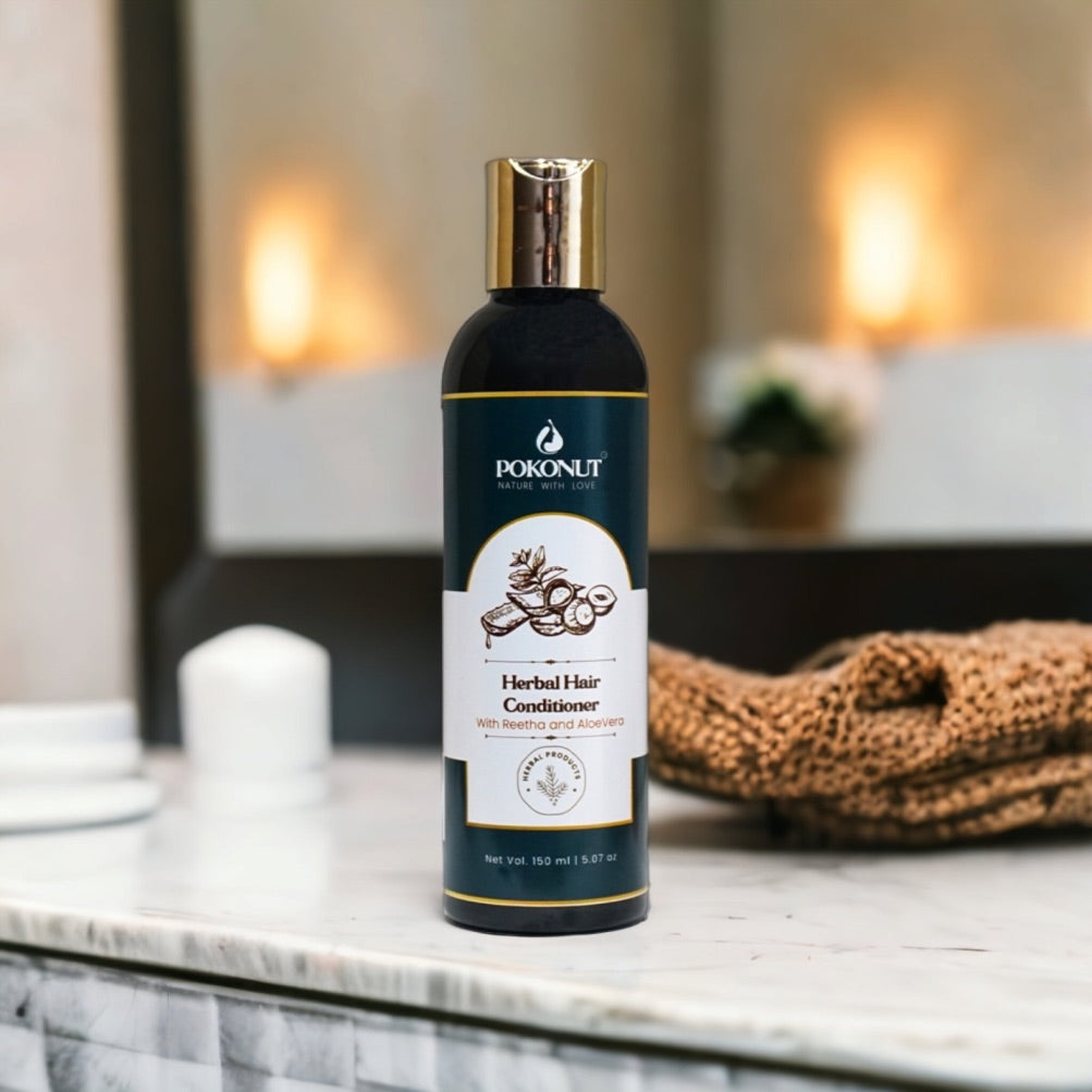Herbal Hair care Kit (Hair oil, Shampoo, Conditioner)-150ML Each