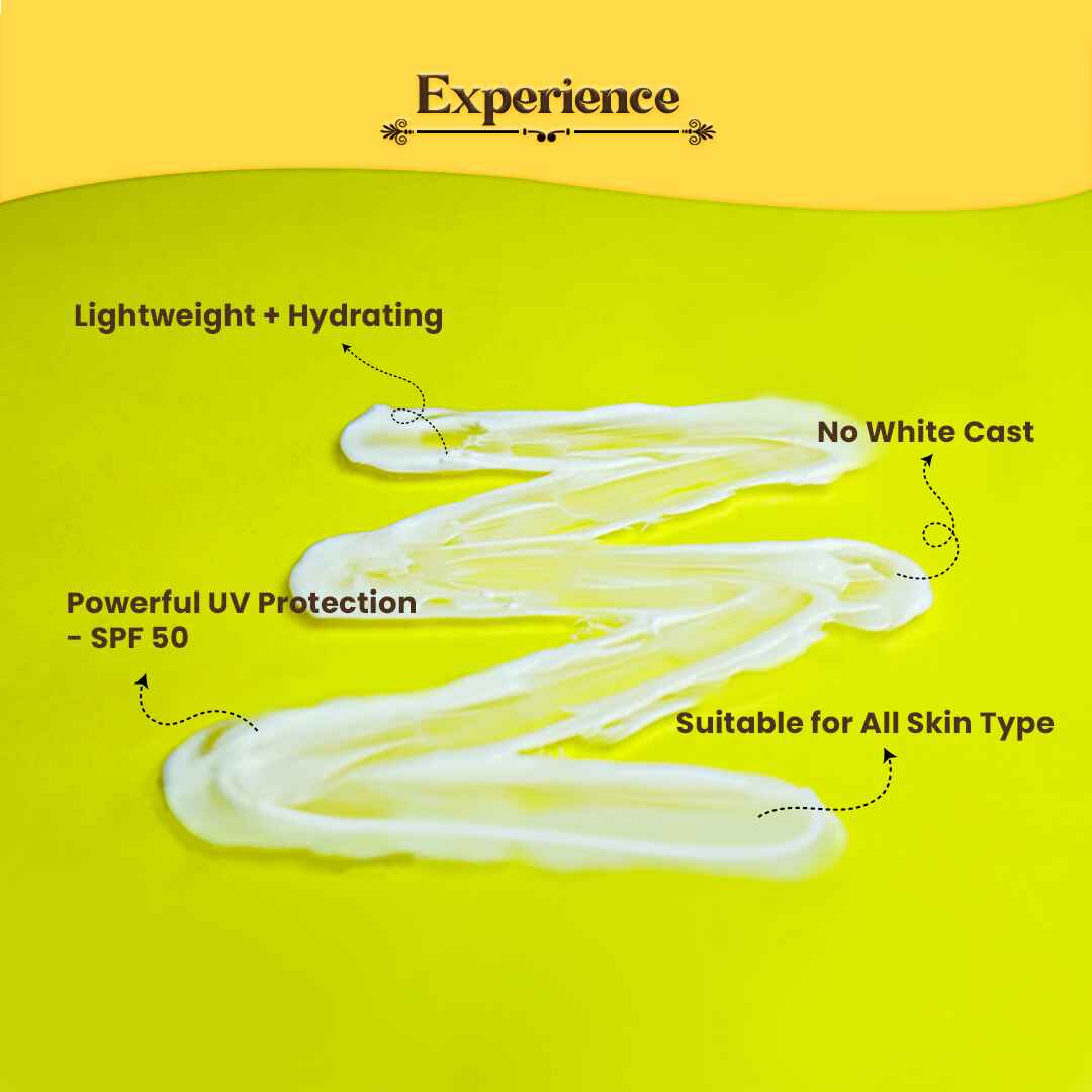 experience the light weight cream