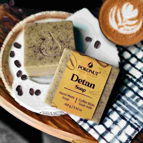 Detan soap |Coffee-goat milk |Pack of 1(100g)