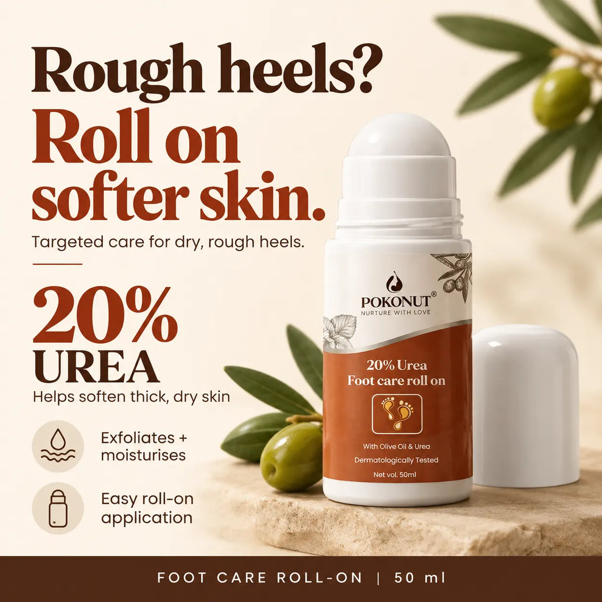 Foot Crack Cream - Roll On