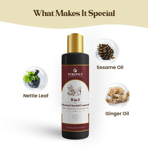 Ayurvedic Hair Care Combo (2 Products) - Pokonut