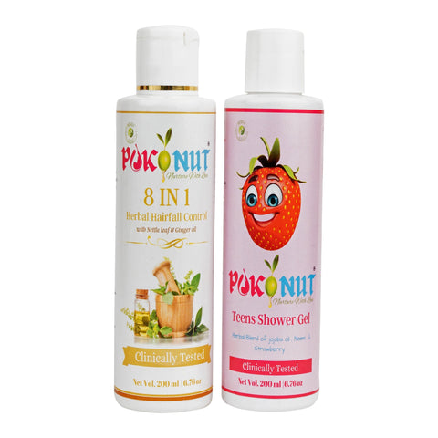 Ayurvedic Hair Care Combo (2 Products) - Pokonut