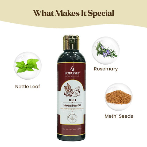 Ayurvedic Herbal Mom and Baby Massage Care Combo (4 Products) - Pokonut