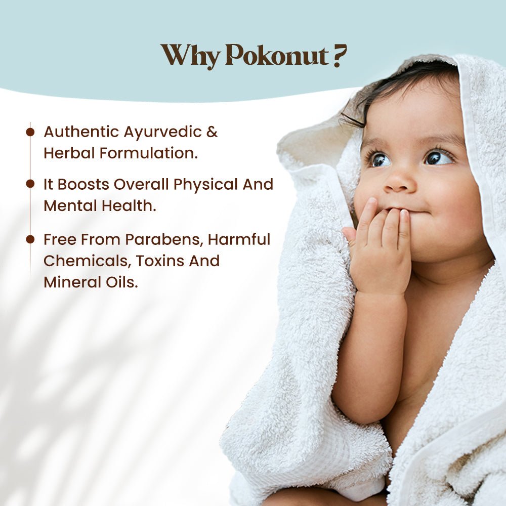 Herbal Baby Bath- 50ml - Pokonut