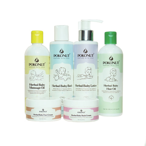 Herbal Baby Daily Essential (6 product) - Pokonut