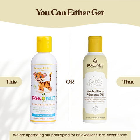Herbal Baby Massage Oil-50ml