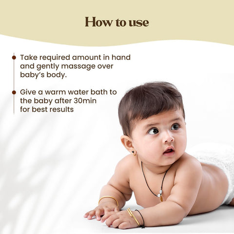 Herbal Baby Massage Oil-50ml