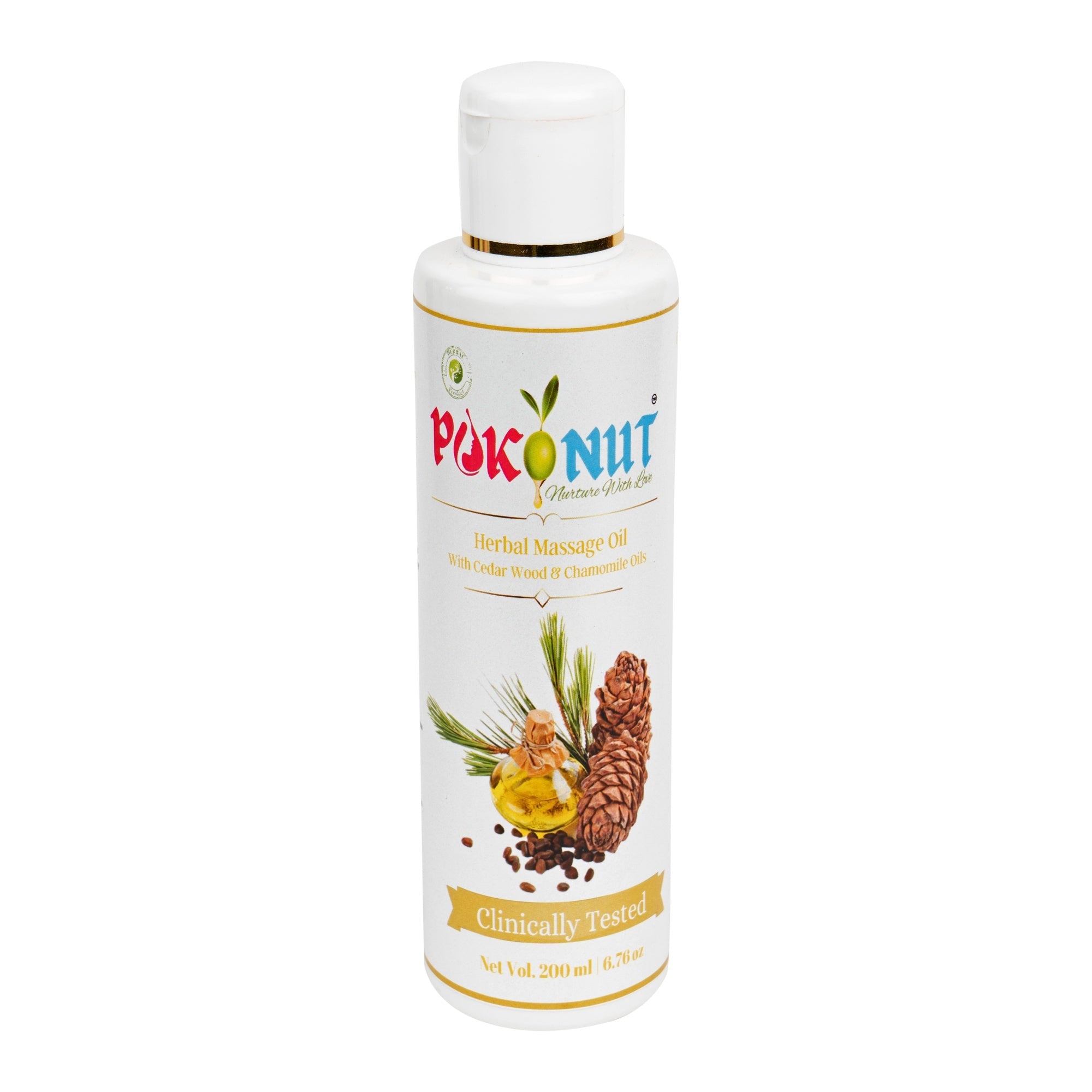 Herbal Massage Oil 200ml - Pokonut